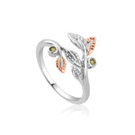 Awelon Silver and Peridot Ring