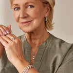 Lily of the Valley Silver and Pearl Ring