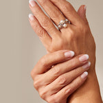 Lily of the Valley Silver and Pearl Ring