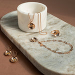 Panning for Gold Rutilated Quartz and Diamond Ring