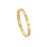 Tree of Life® Insignia Gold Bangle (18cm)